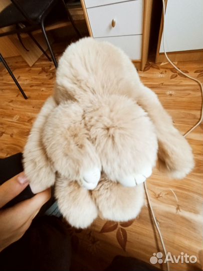 Игрушечный заяц кукла/ брелок на сумку