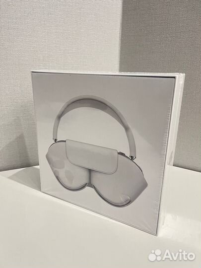 Airpods max новые с анимацией белые