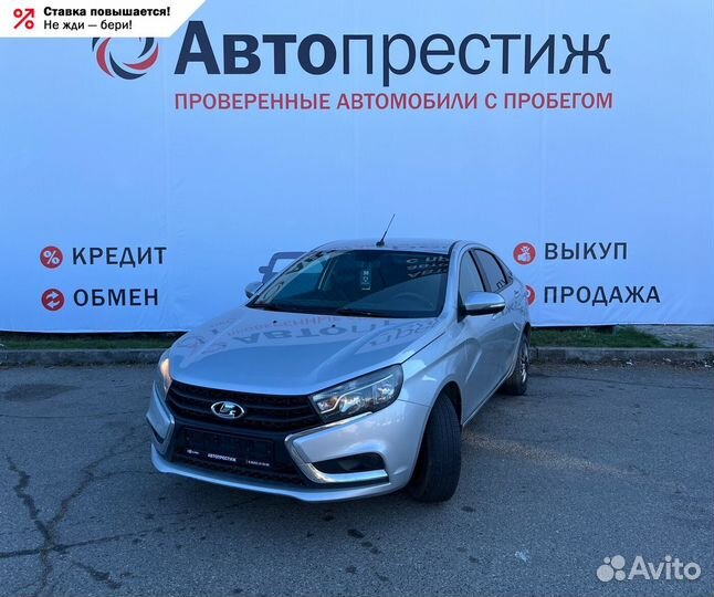 LADA Vesta 1.6 AMT, 2016, 125 000 км