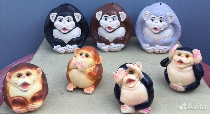 Обезьяны «не вижу,не слышу,не говорю» Новые