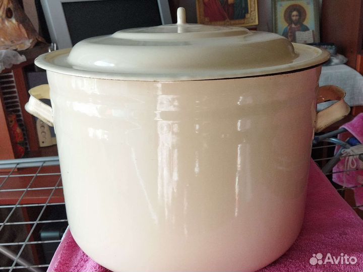 Кастрюля эмалированная 20 л