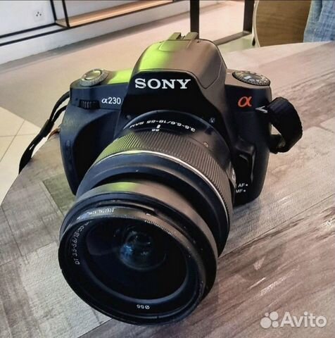 Зеркальный фотоаппарат sony a230 объявление продам