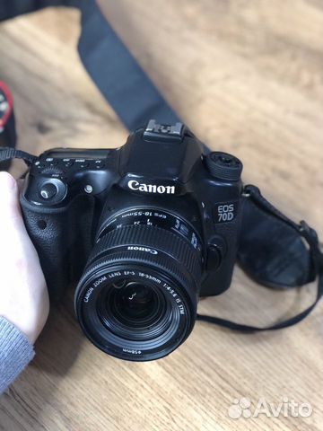 Фотоаппарат canon EOS 70D объявление продам