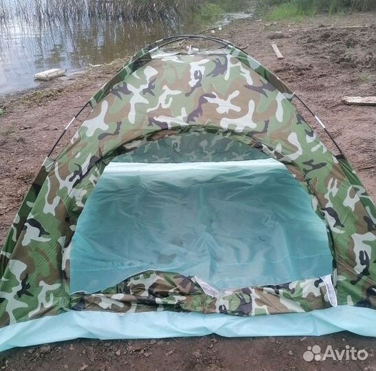 Палатка 4 местная влагостойкая(195/195см)