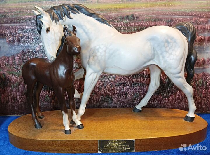 Лошади.Beswick.Композиция.Жеребенок.Кобыла