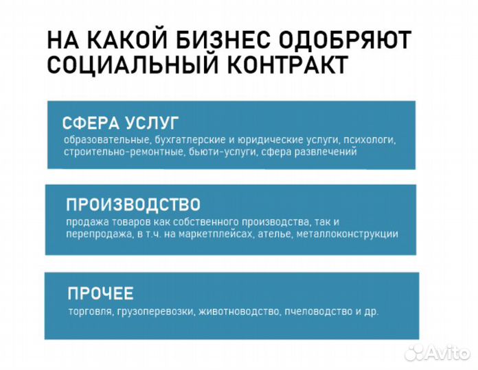 Бизнес план для соцконтракта
