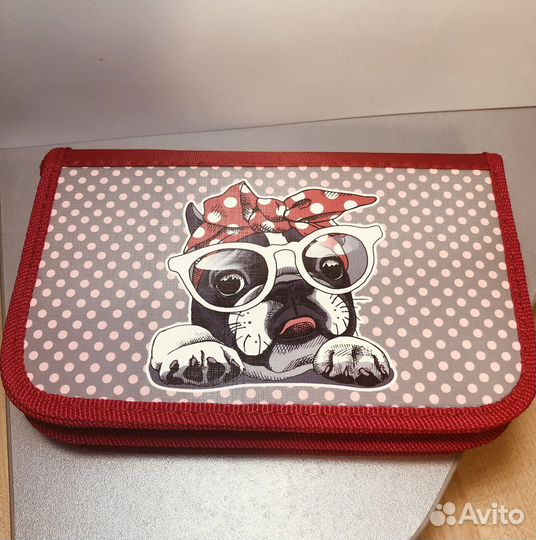 Пенал школьный для девочки новый