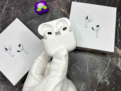 AirPods 3 NEW (гарантия+чехол)