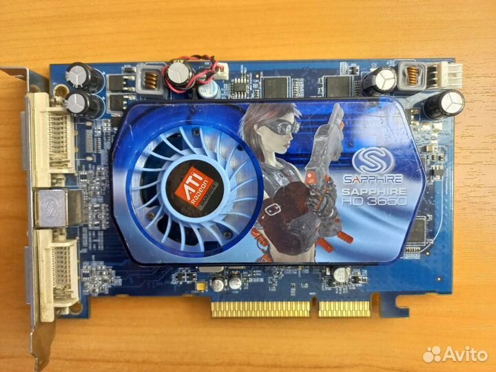 Видеокарта Sapphire HD3650 512M DDR2 dual DVI-I/TV