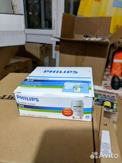 Комплект люминесцентных стартеров Philips