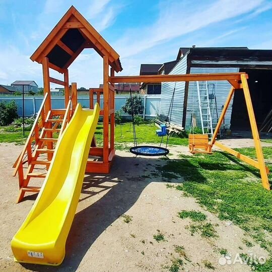 Детский спортивный игровой комплекс для улицы