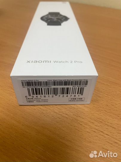 Смарт часы xiaomi watch 2 pro