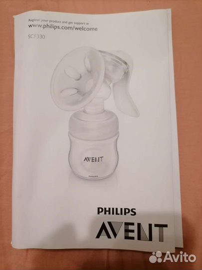 Avent молокоотсос ручной scf330/40