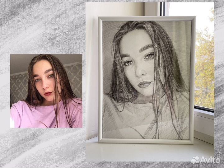 Портрет по фото, картины, художник
