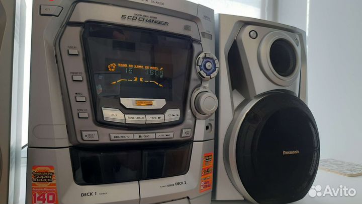 Музыкальный центр Panasonic sa ak 200