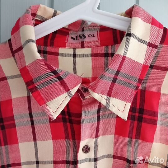 Рубашка мужская xxl 54-56 новая