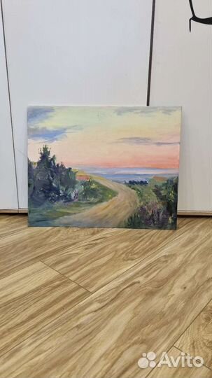 Картина маслом пейзаж