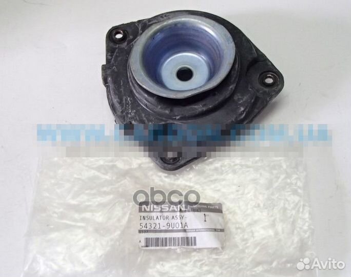 Опора амортизатора передняя L 543219U01A nissan