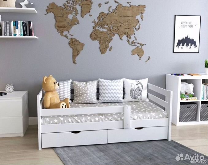 Детская кровать из массива (доставка РФ)