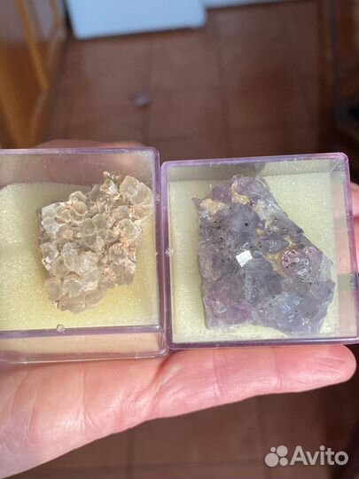 Друза кристаллов Аметист Арагонит