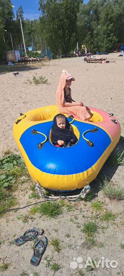 Водная ватрушка плюшка