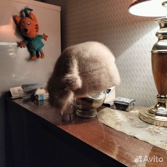 Шапка зимняя норковая женская