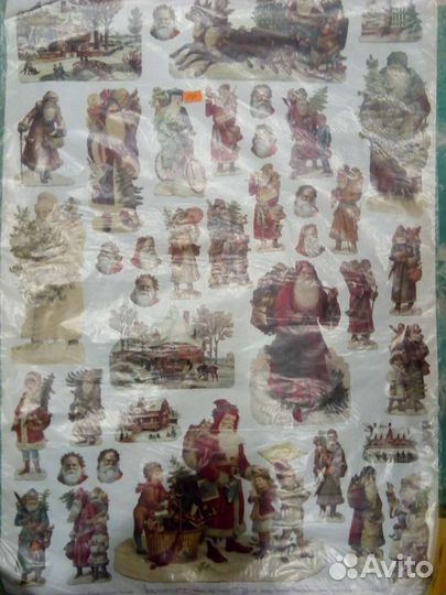 Декупажные салфетки и карты