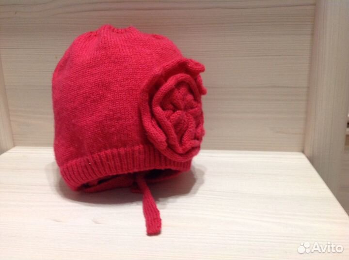 Шапка демисезон девочке 52-54