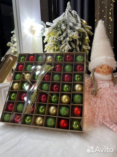 Новогодние шарики на елку