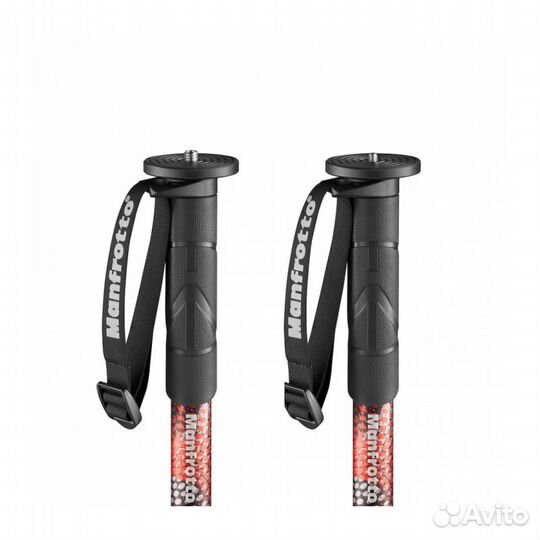 Manfrotto mmelmiia5RD Element MII Монопод алюм. красный