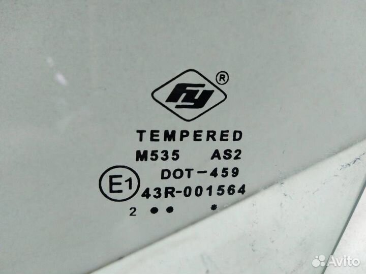 Стекло двери задней левой Opel Corsa D 2006-2015