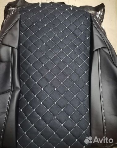 Чехлы на Дастер франт алькантара