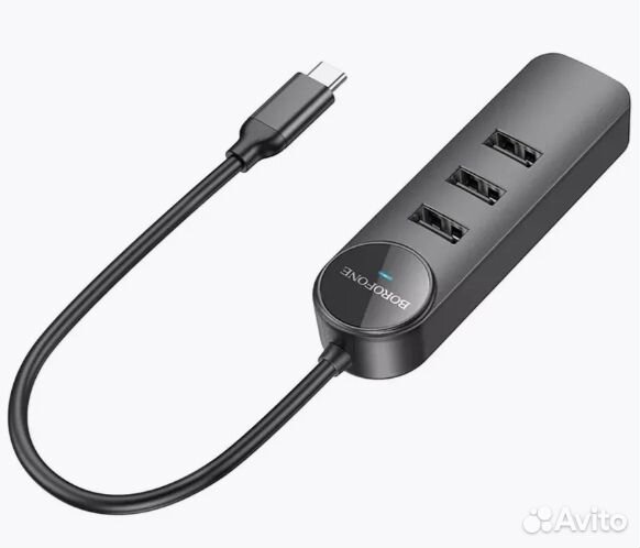 Разветлитель usb hub c коннектором type-c