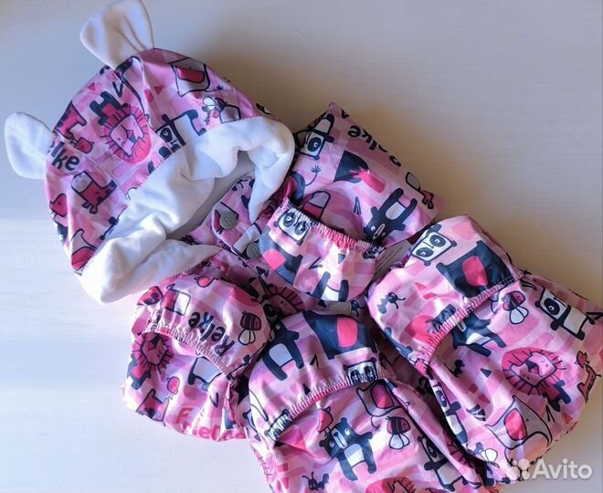 Комбинезон утеплённый для девочки р 62 Reike