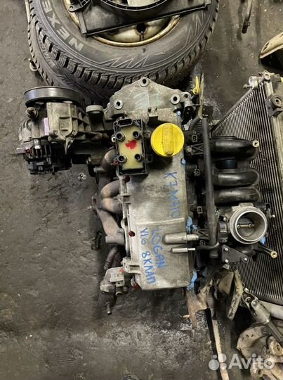 Renault logan Двигатель K7M710