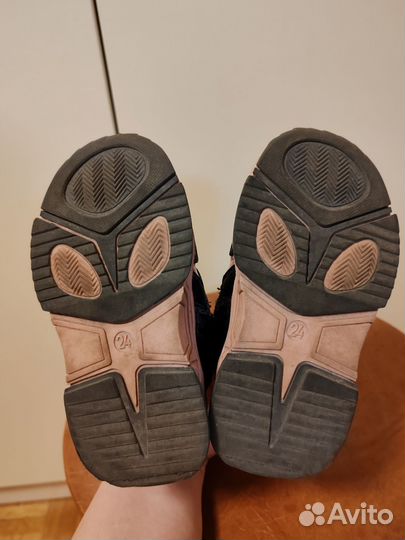 Ботинки для девочки демисезонные 24 размер