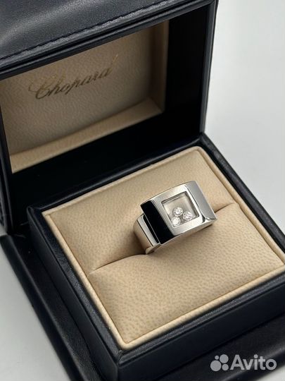 Золотое кольцо chopard оригинал