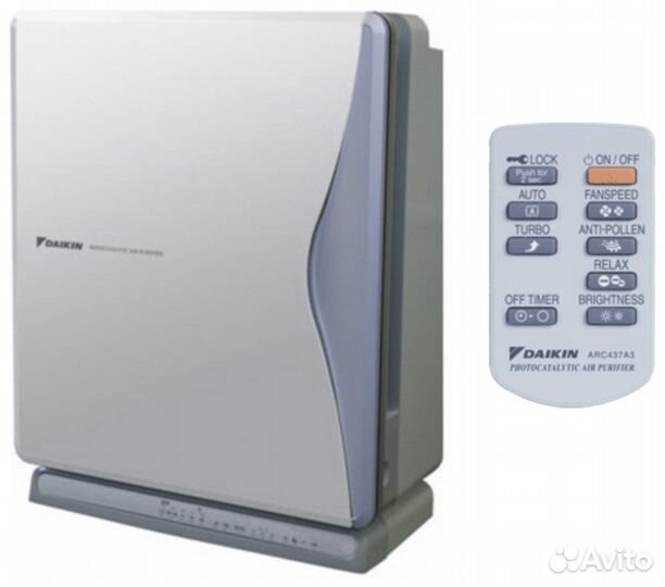 Очиститель воздуха Daikin mc707vm-S (серебристый)