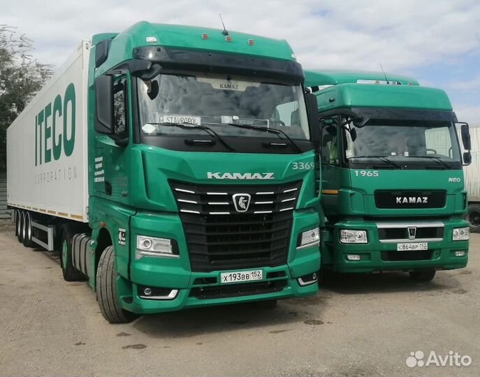 Водитель категории Е (Рефрижератор)