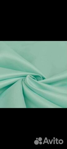 Атлас матовый, плотный