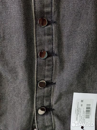 Джинсовая юбка длинная