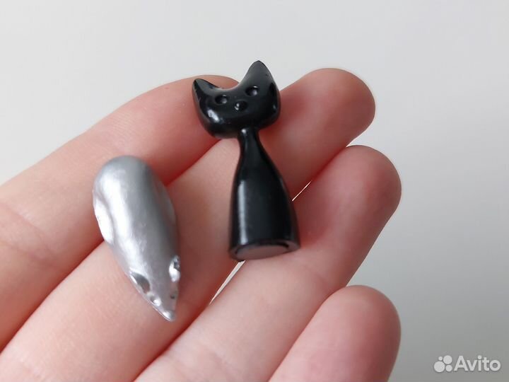 Настолка кошки мышки магнитная (крестики нолики)