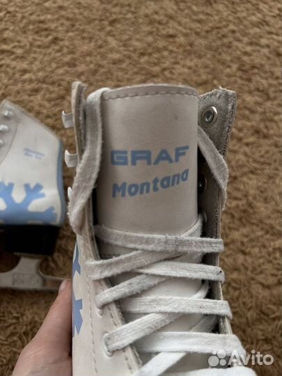 Фигурные коньки graf 31 размер