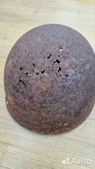 Каска Финская Стальной шлем М-40 Вяртсиля