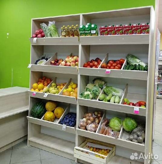 Торговое оборудование для овощного магазина