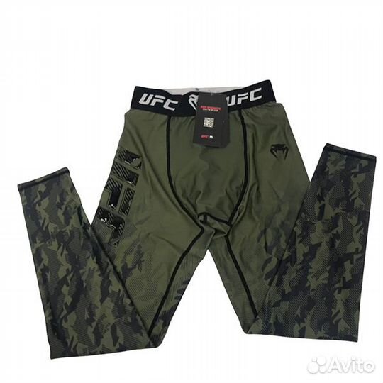 Штаны компрессионные Venum UFC Fight Week хаки