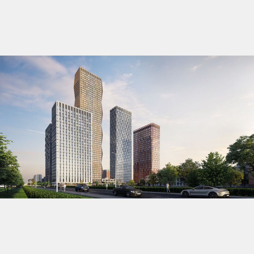 3-к. квартира, 52,5 м², 3/28 эт.