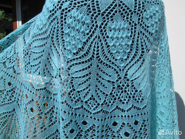 Шаль/Платок/Накидка ажурная (новая)