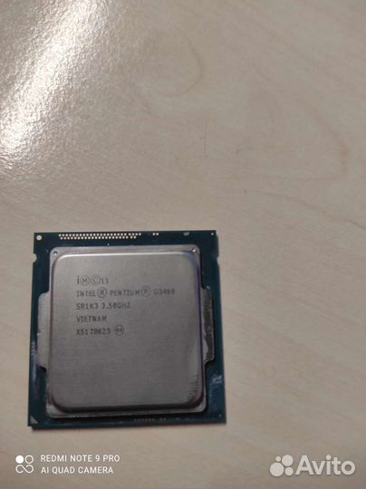 Процессор intel G 3460