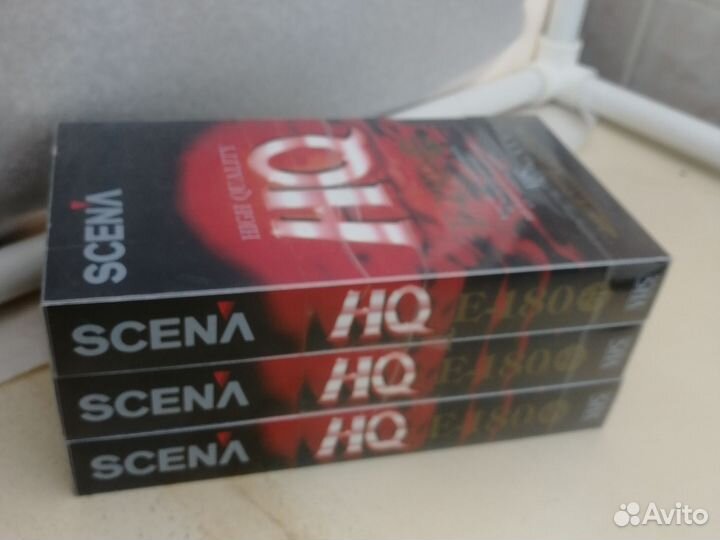 Видеокассеты VHS новые